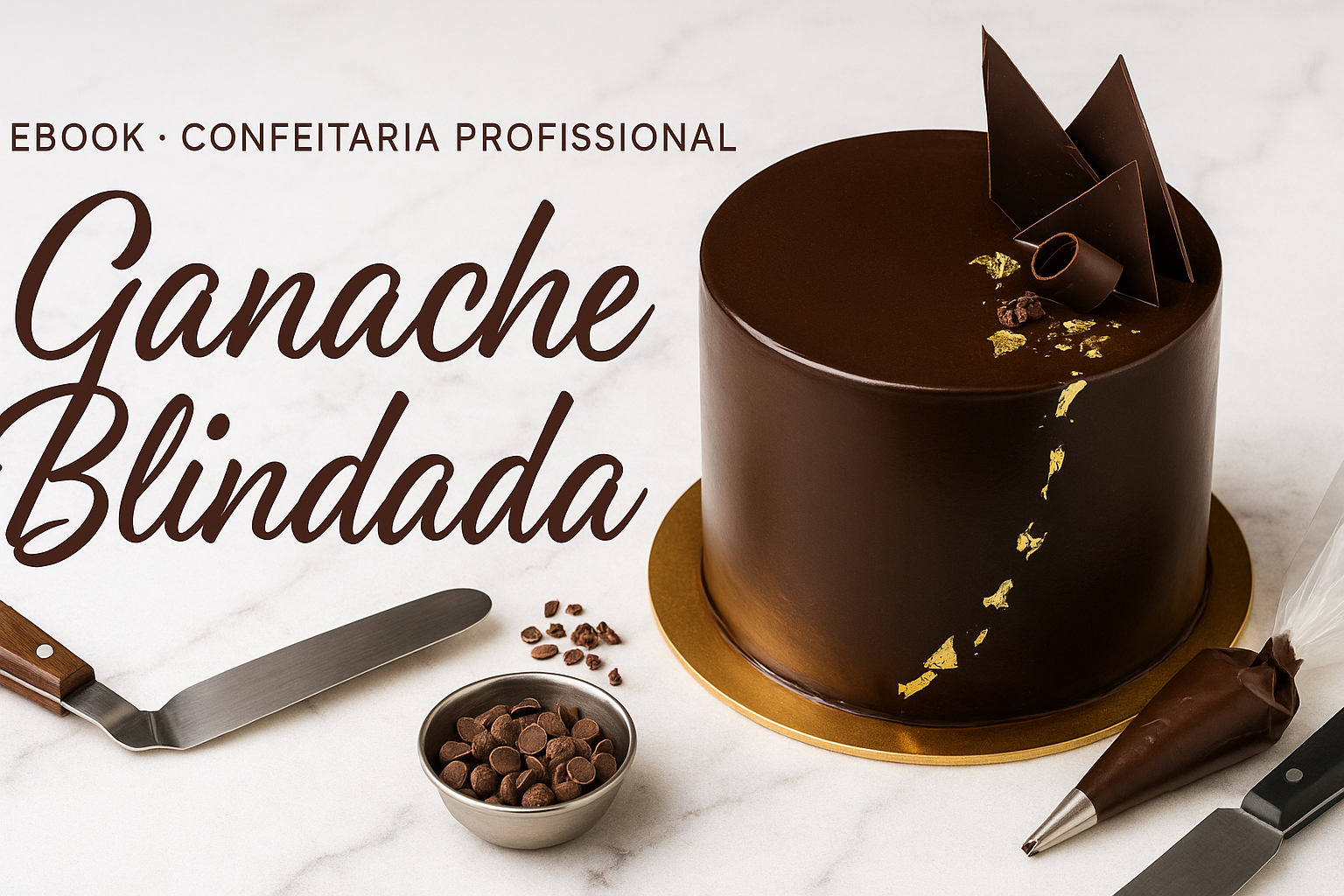 Capa do E-book Ganache Blindada